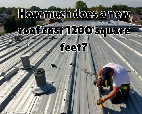 a 1200 sq ft commercial roofing