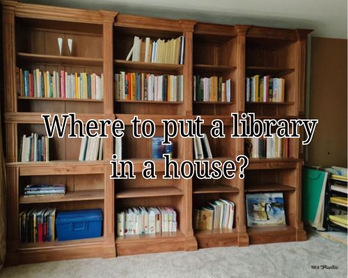 a well place library in home